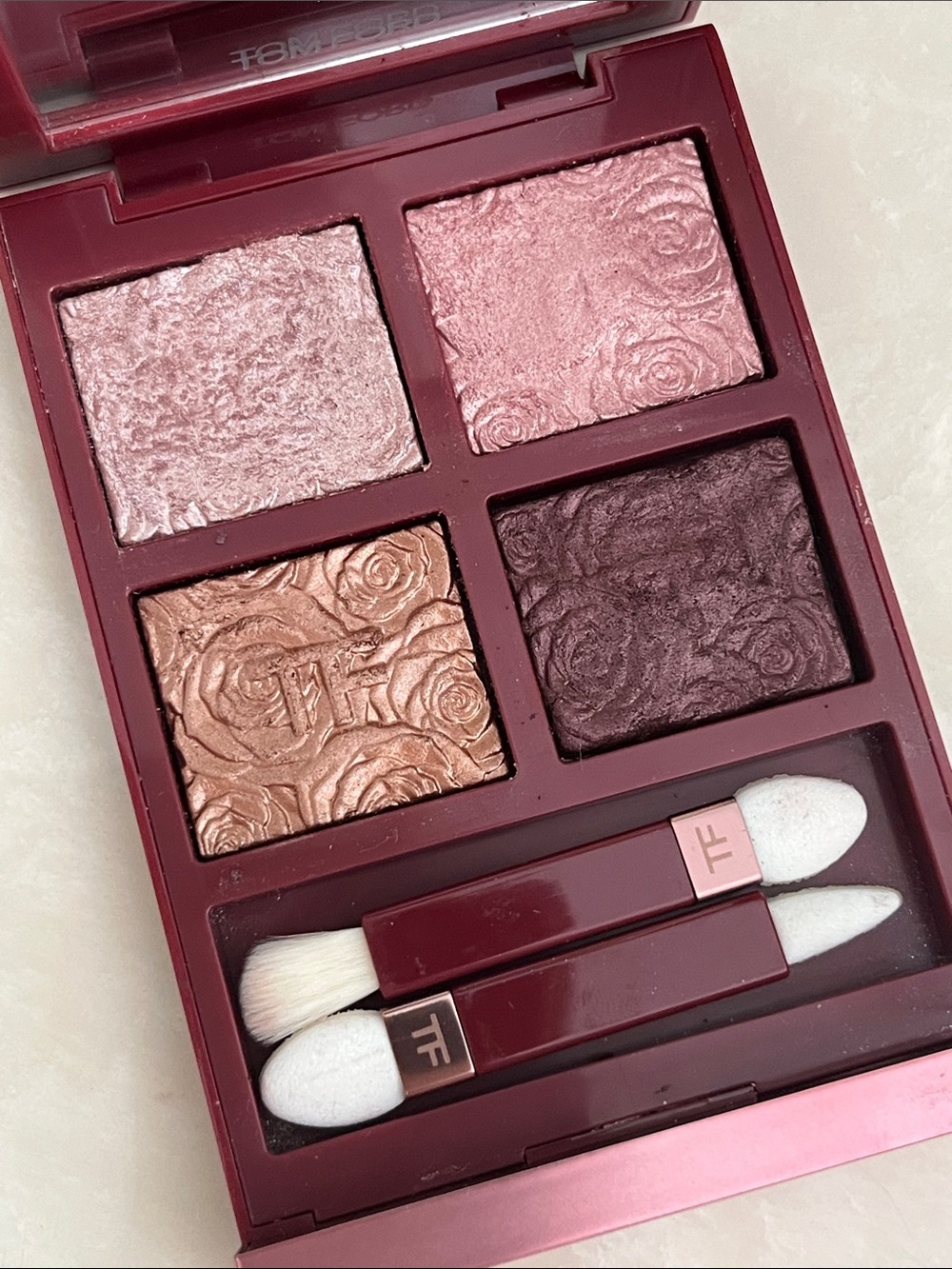 Tom Ford Rose Exposed Eyeshadow Quad Palette - Limited Edition